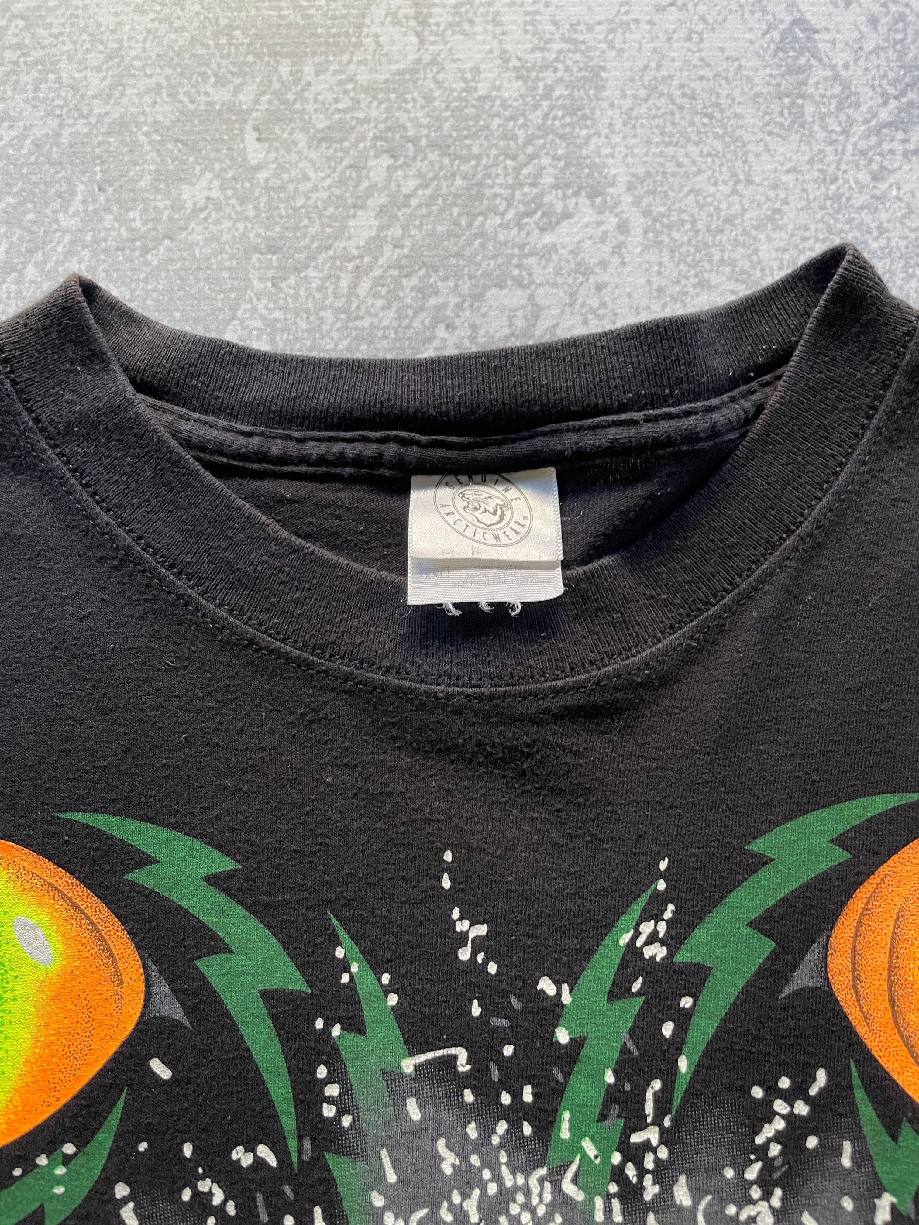 Vintage 90s Arctic Cat Snowmobile Racing Big Print Tee Shirt - 2XL