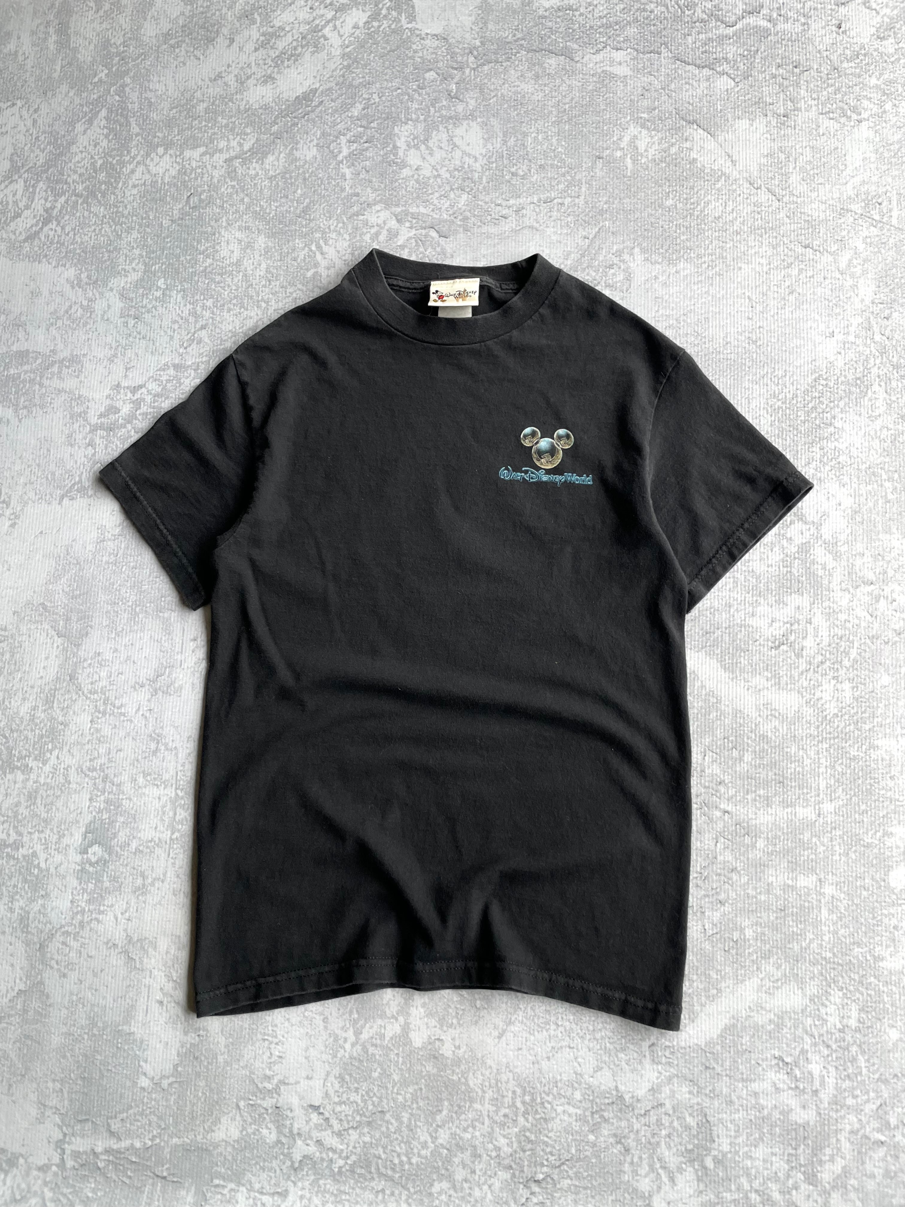 Vintage 90s Disney World Dragon Black Tee Shirt - S