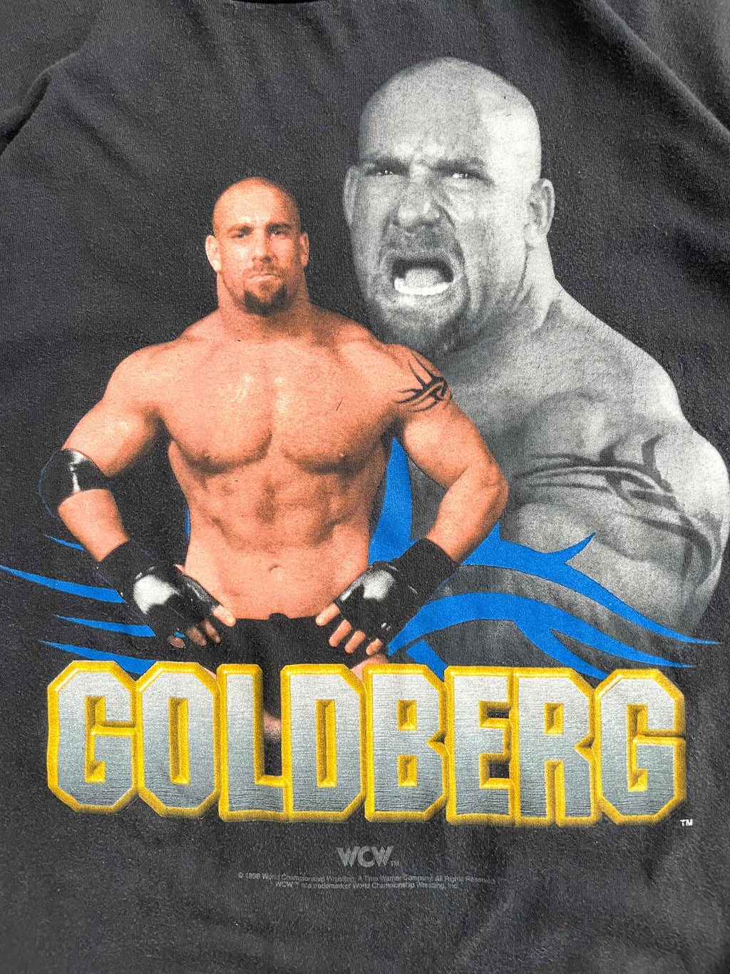 Vintage 1998 WCW Goldberg Wrestling Tee Shirt - XL