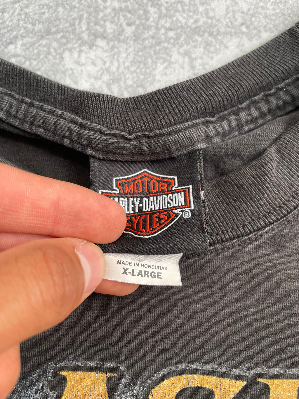 Vintage 2000s Harley Davidson Faded Alaska Tee Shirt - XL