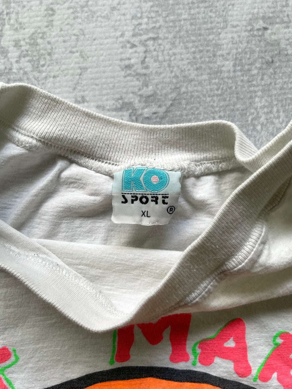 Vintage 90s Bart Marley Simpons Cartoon Parody Tee Shirt - L