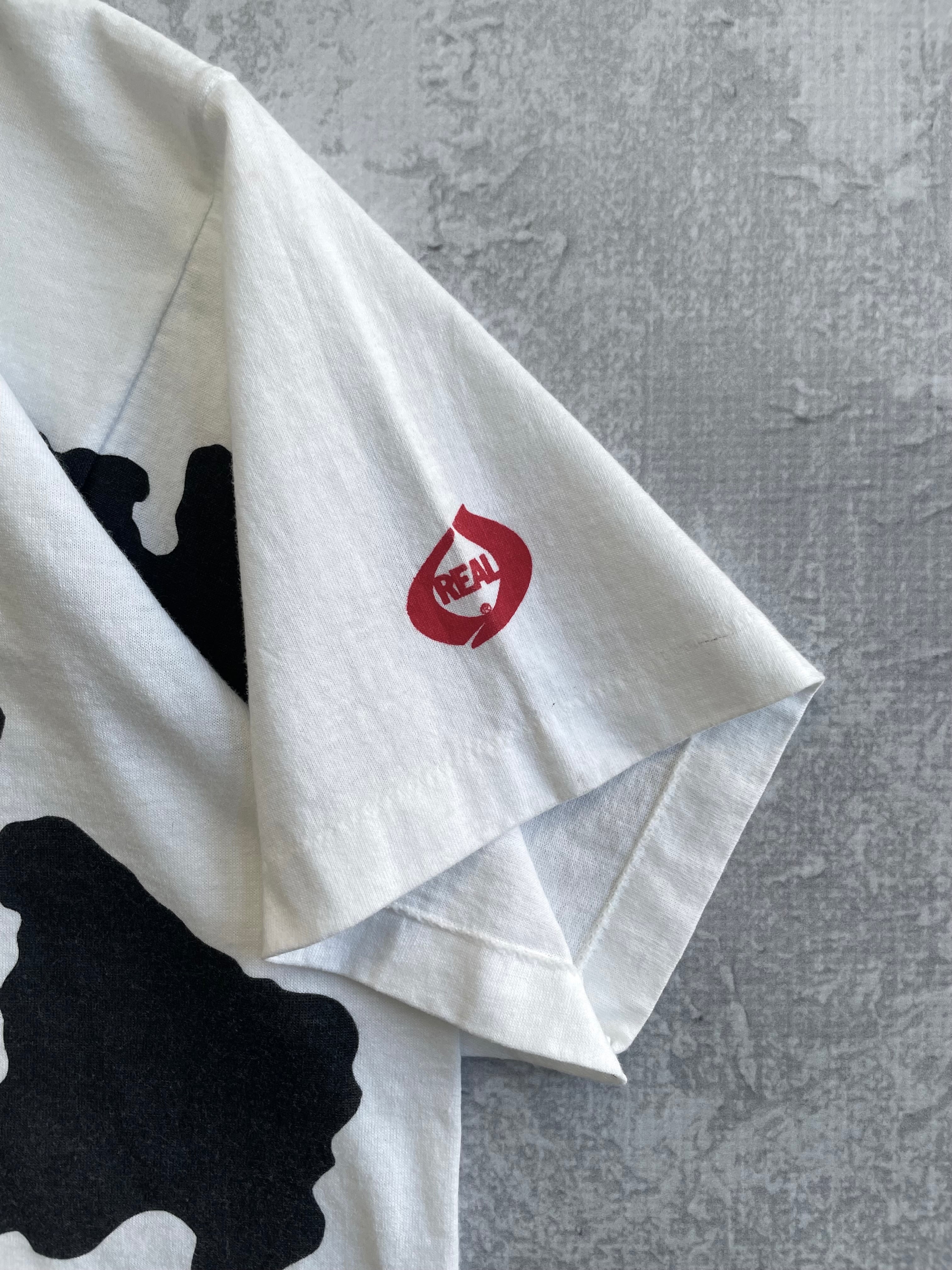 Vintage 90s Cow All Over Print Tee Shirt - XL