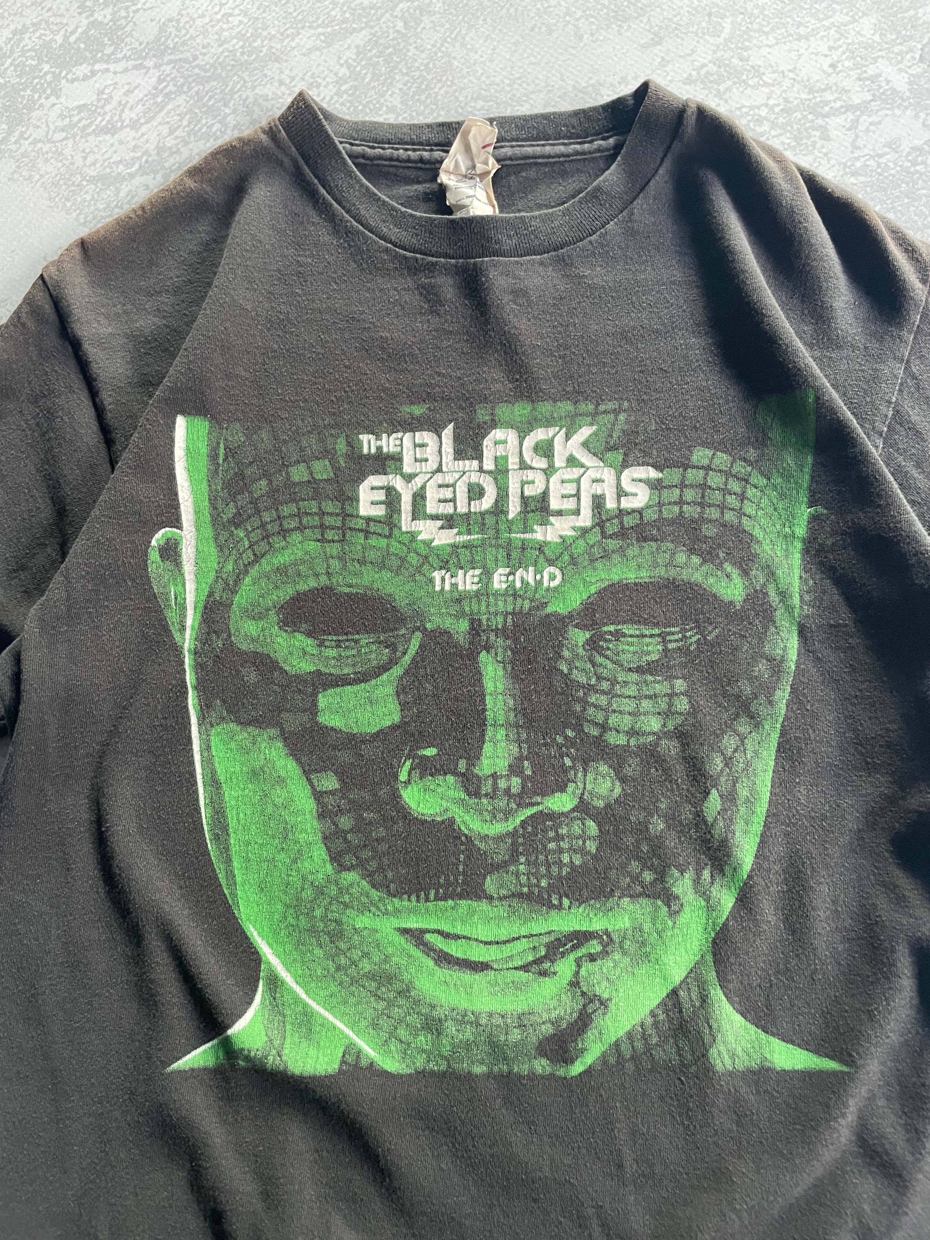 2010 Black Eyed Peas Tour Rap Tee Shirt - S