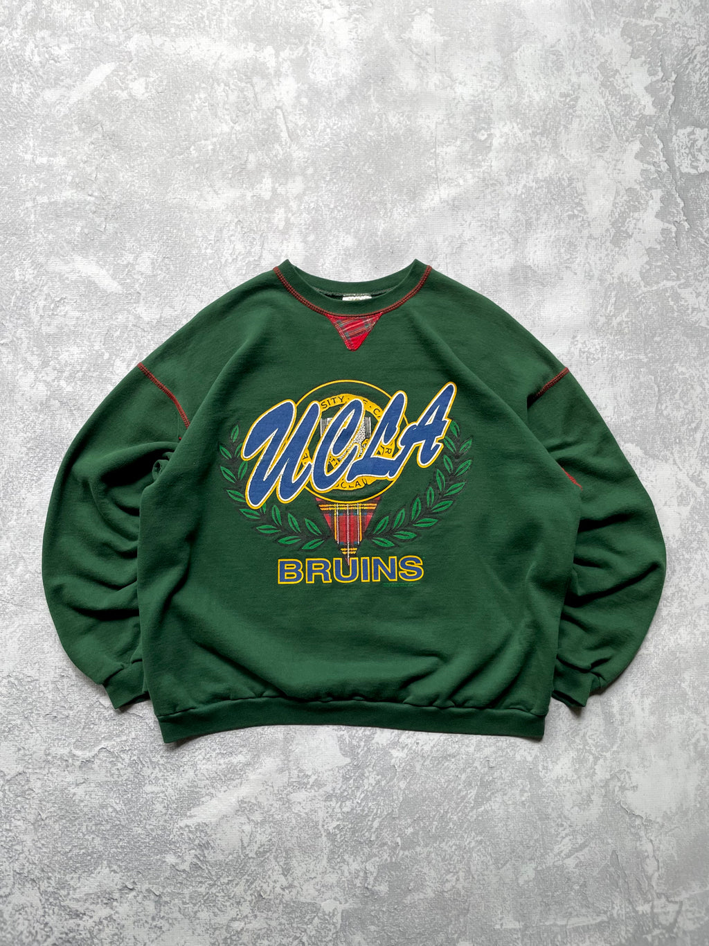 Vintage 90s UCLA Bruins Spellout Sweatshirt - L
