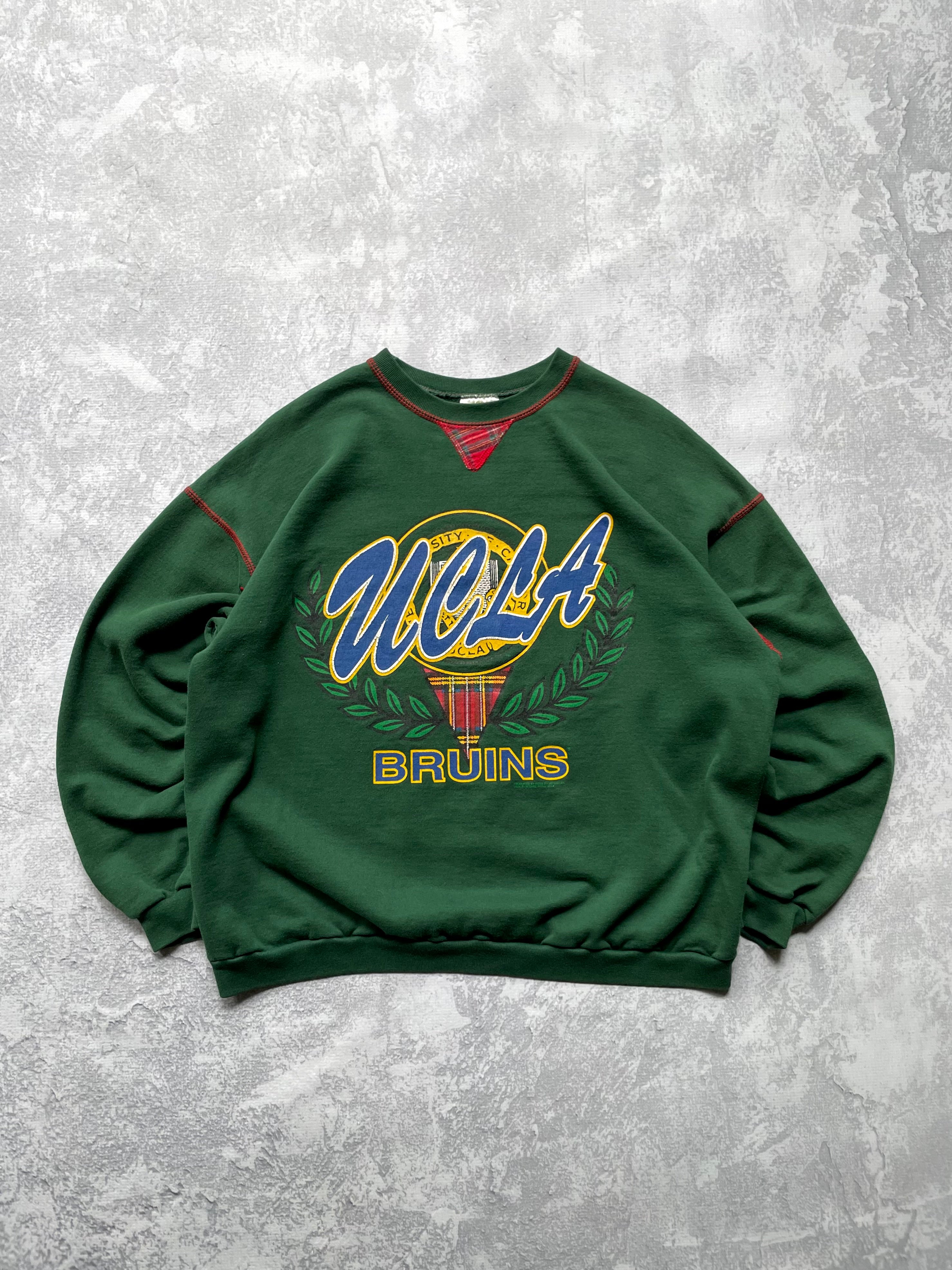 Vintage 90s UCLA Bruins Spellout Sweatshirt - L