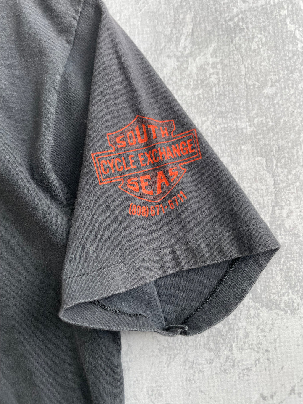 Vintage 90s Harley Davidson Two Types For of Bikers Black Tee Shirt - XL