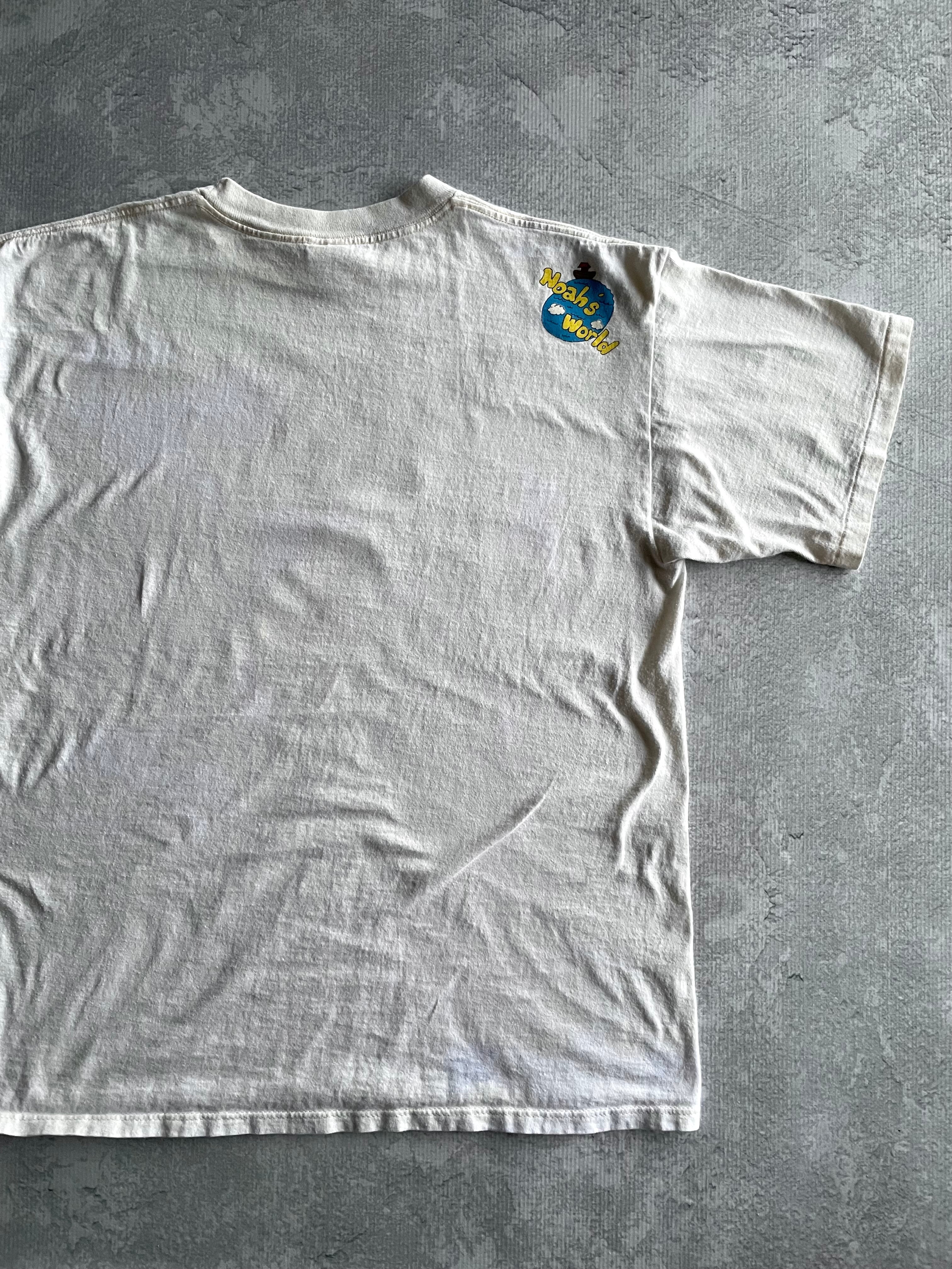 Vintage 90s Noah’s Ark Jesus Bible Funny Tee Shirt - XL